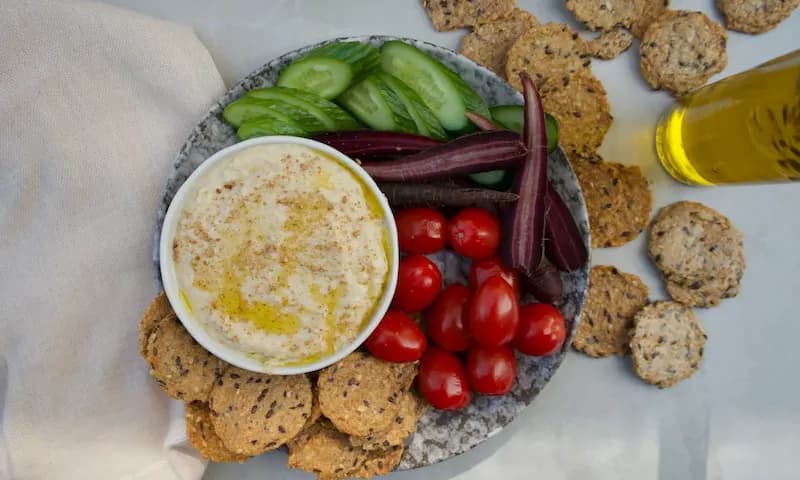Hummus et falafel